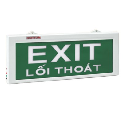 Đèn lối thoát Exit 1 mặt KenTom KT-680