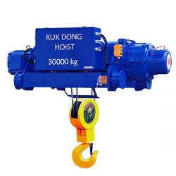 Palăng cáp điện dầm đôi 5 tấn 1 tốc độ 12m KUKDONG KDWD-5T12L