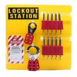 Trạm khóa LOTO chứa 10 ổ khóa PROLOCKEY LG08