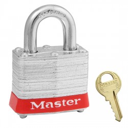 Khóa móc an toàn bằng thép nhiều lớp màu đỏ Master Lock 3RED