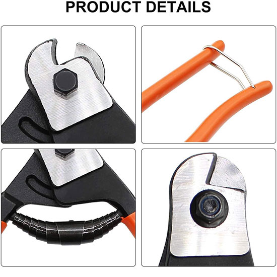 Kìm cắt cáp thép Asaki AK 8188 2
