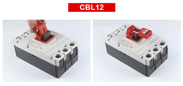 Kẹp khóa cầu dao điện 480 600V LOCKEY CBL12