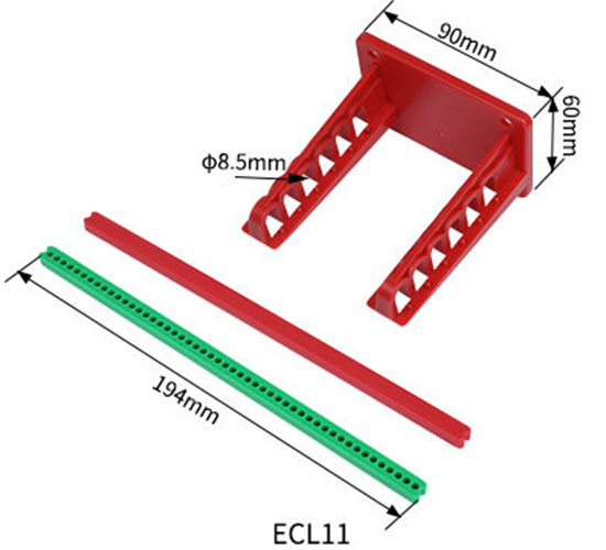 Khóa an toàn cho công tắc dao 35 85mm PROLOCKEY ECL11 5