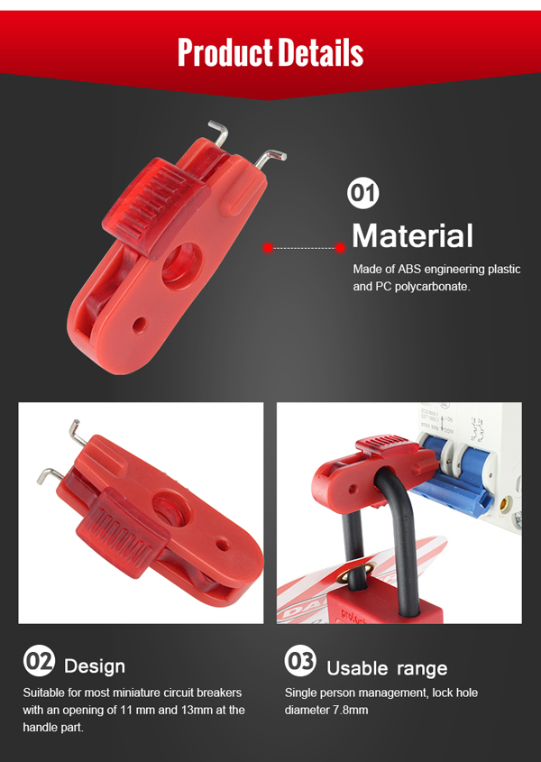 Khóa CB tép chốt hướng ra ngoài PROLOCKEY POWT 4