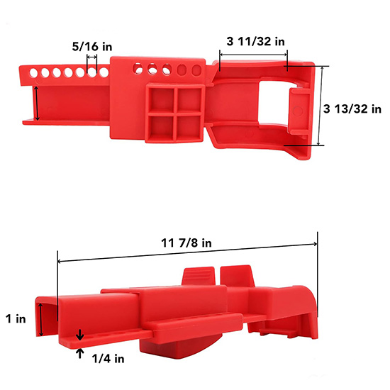 Khóa LOTO van bướm PROLOCKEY BVL01 6