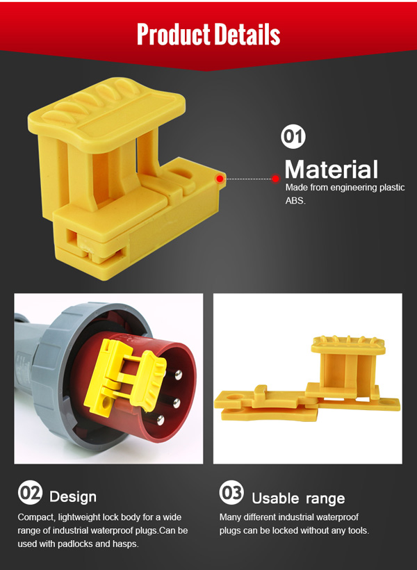 Khóa phích cắm chống nước công nghiệp PROLOCKEY EPL11 5