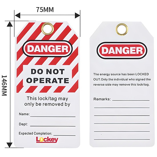 Thẻ khóa an toàn “DANGER–DO NOT OPERATE” PROLOCKEY LT02 1